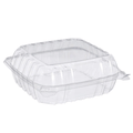 8" Clear Seal Hinged Lid Plastic Container #C9PST1  DART