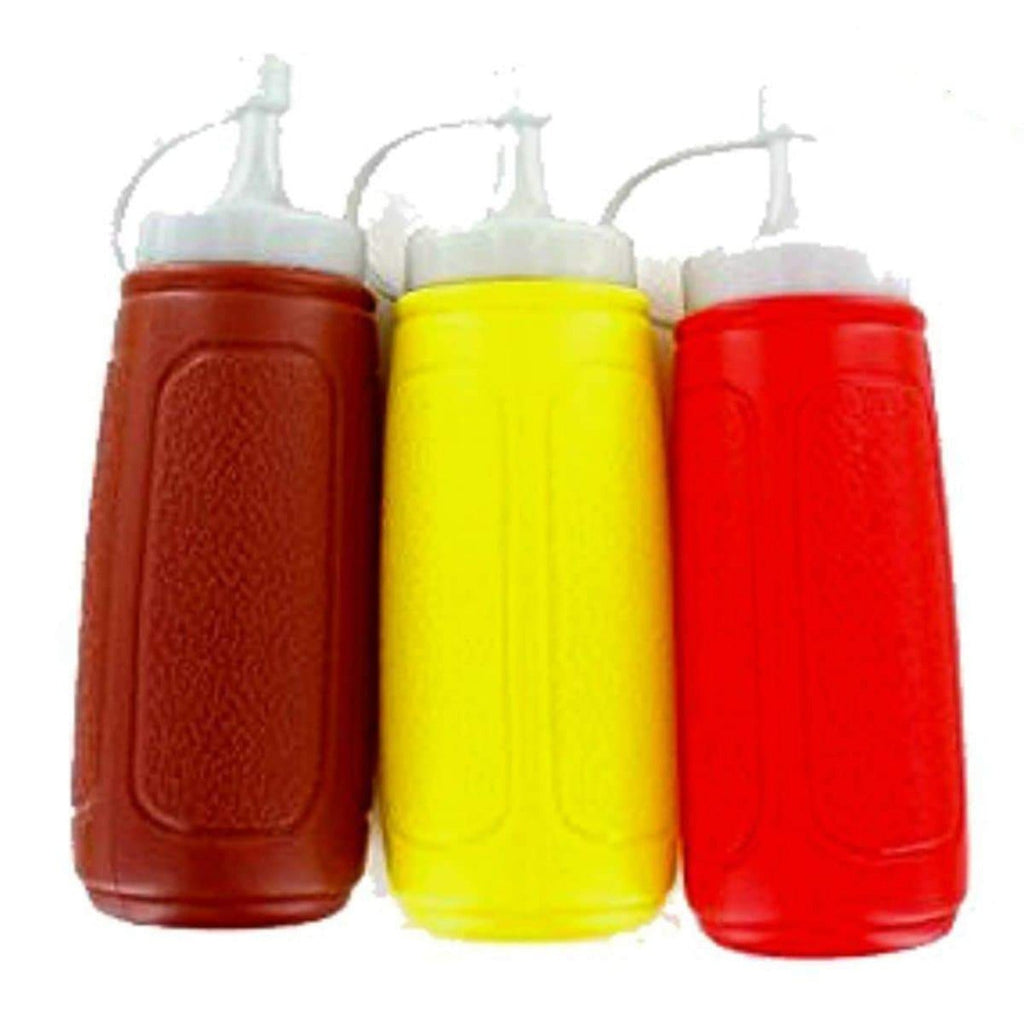 3PCS Picnic Condiment Squeeze Bottle Set