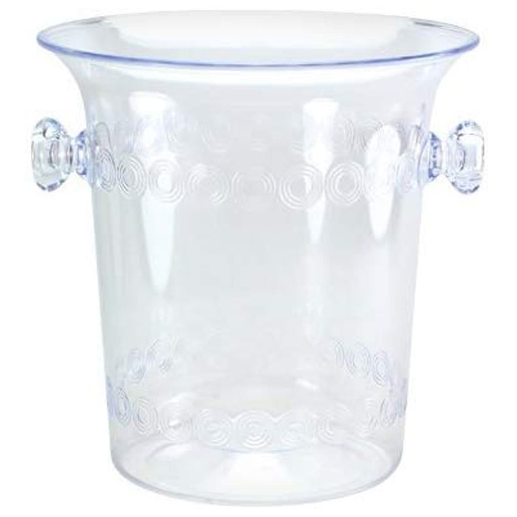 4 Quart Ice Bucket Clear Plastic