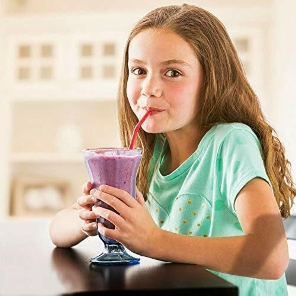 *WHOLESALE* 7.75" Multi-Color Individually Wrapped Plastic Beverage Straws 4800/case