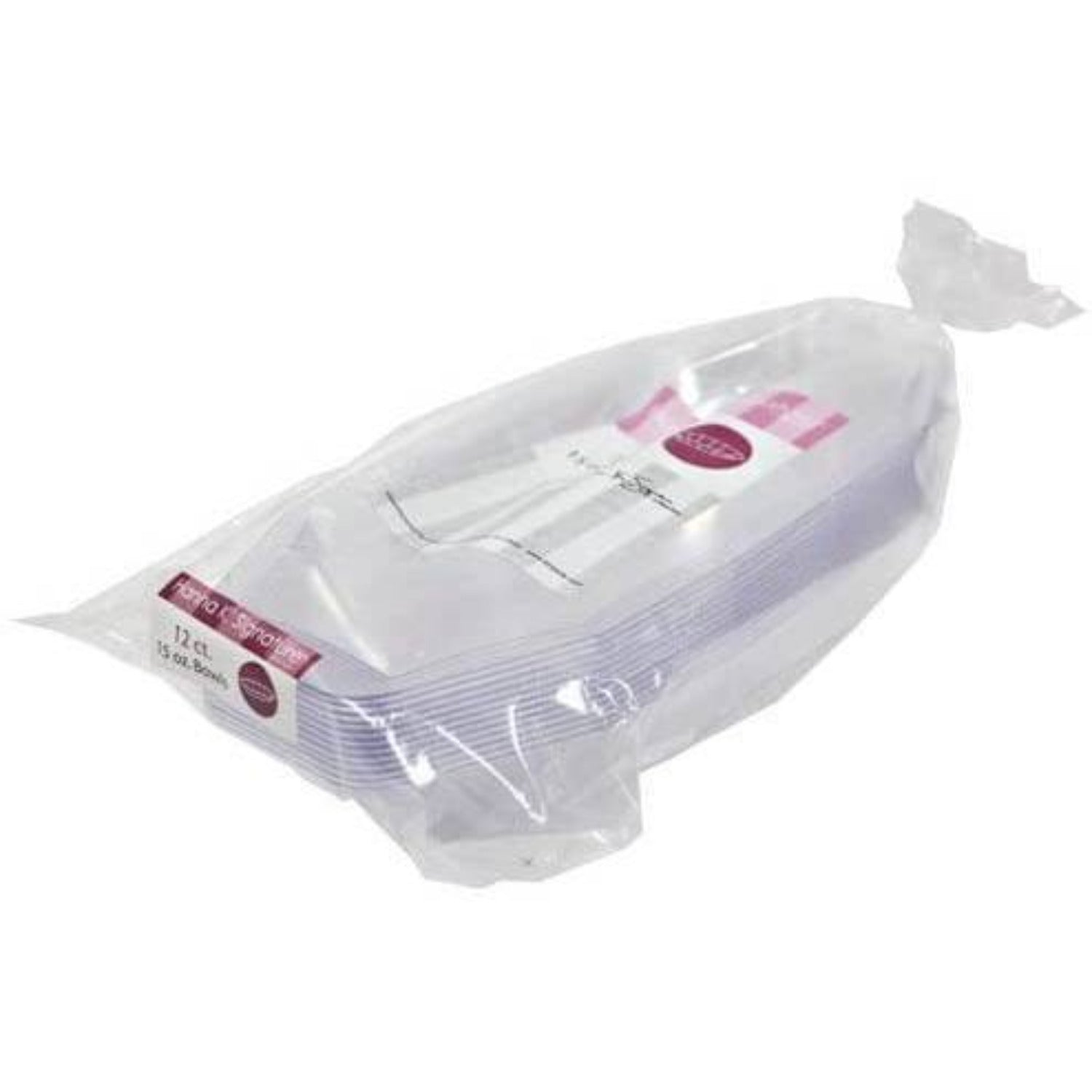 15oz Buffet Serving Boat Plastic Clear