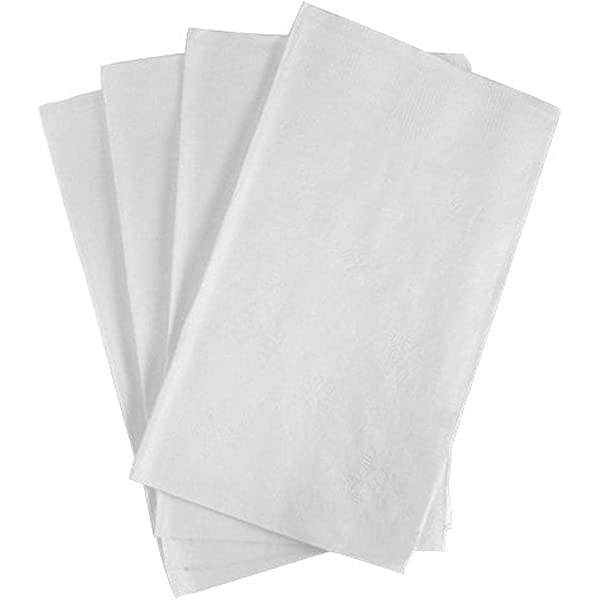 *WHOLESALE* Dinner Napkins 2 Ply White 3000/Case