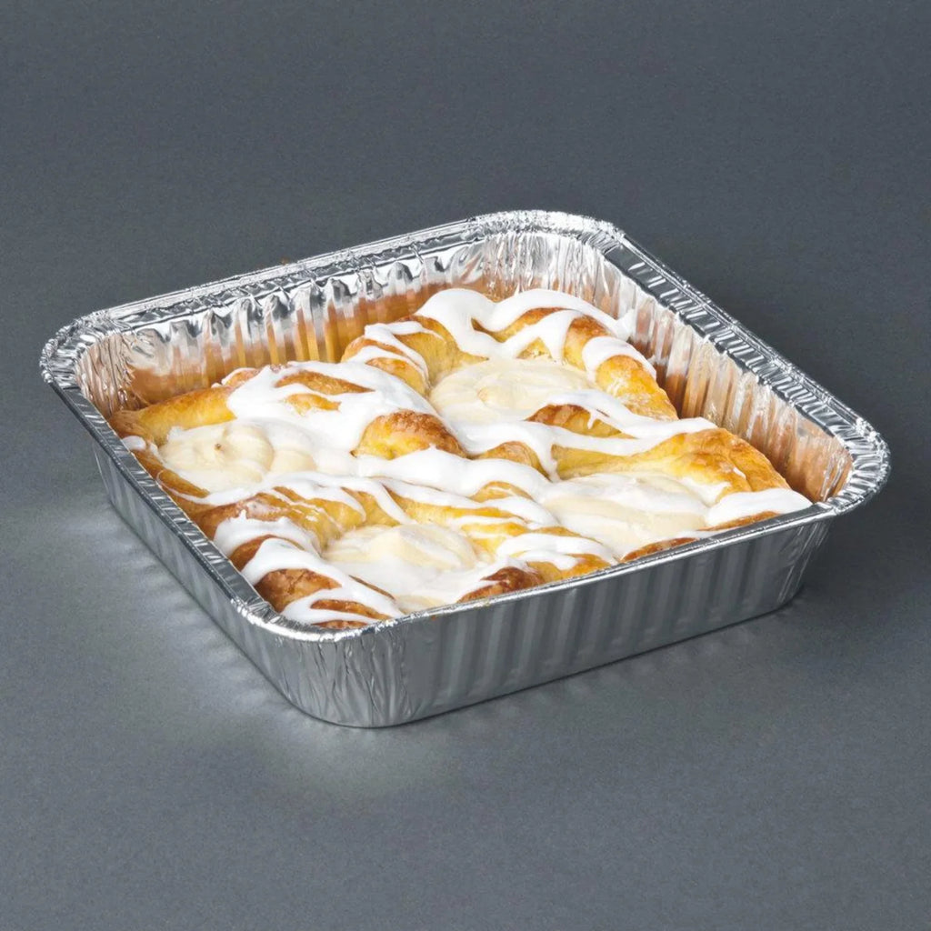 *WHOLESALE* 9" Square Cake Baking Disposable Aluminum Pan 500/case