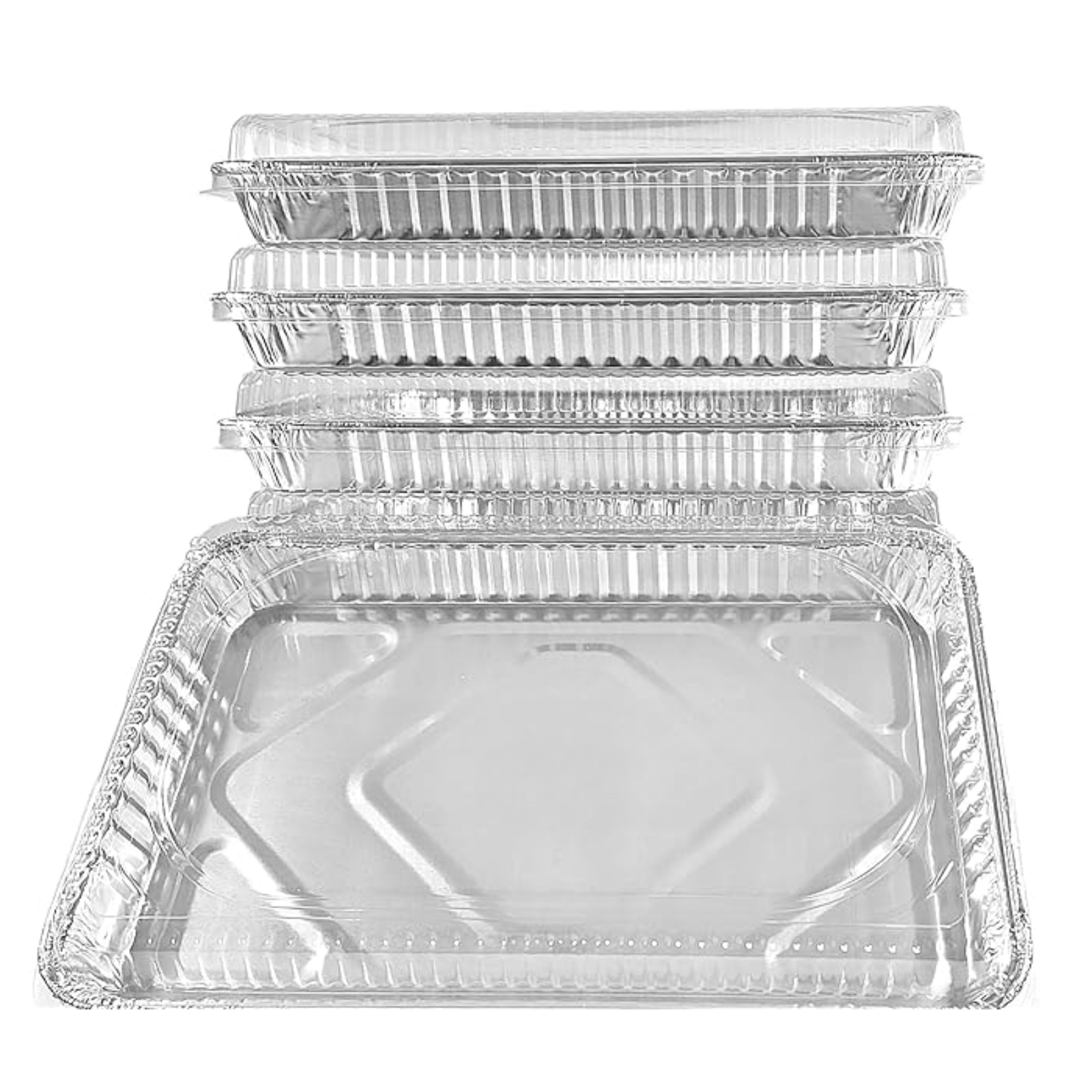 Half Size Cookie Sheet with Plastic Dome Lid, Heavy Weight Aluminum  15 Pack