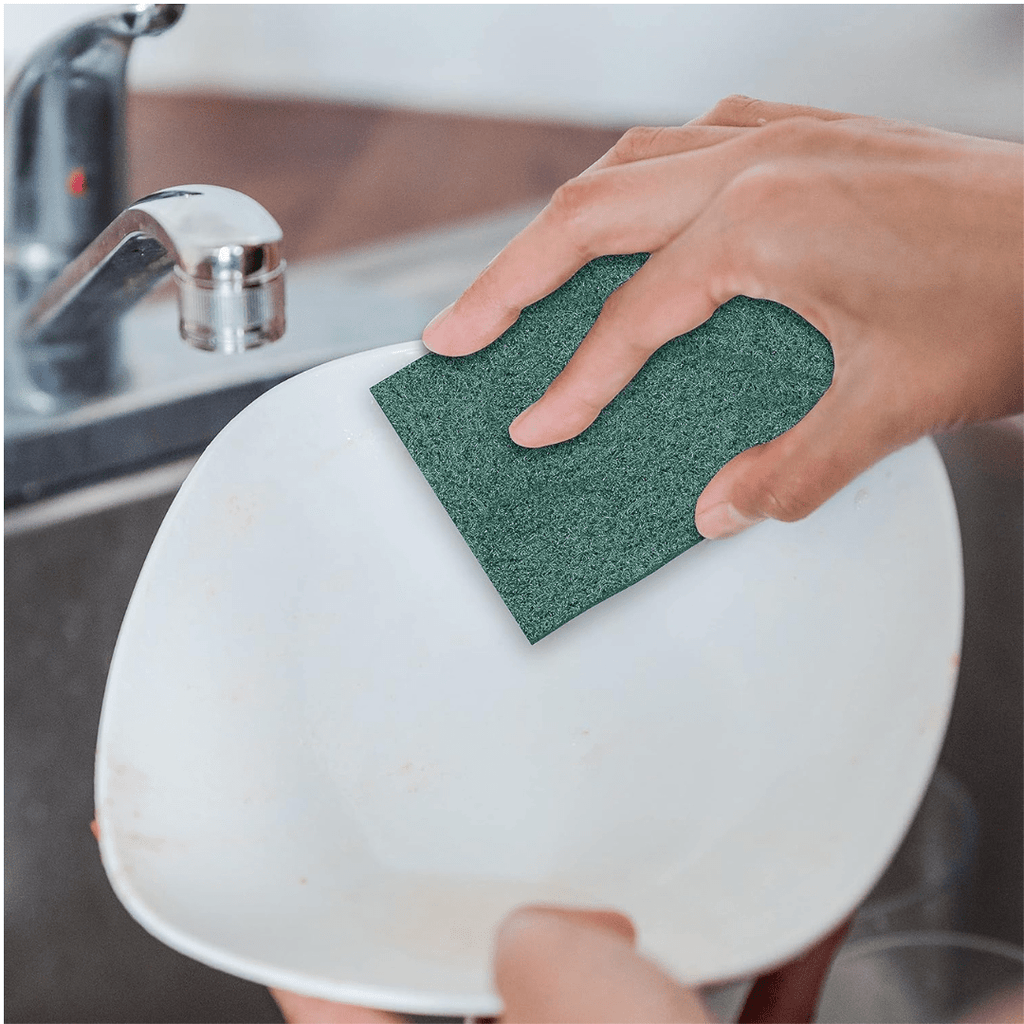 Green Multi Purpose Scrubbers: 7 Peices