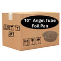 *WHOLESALE* 10" Angel Tube Disposable Aluminum Foil Pan 100/case