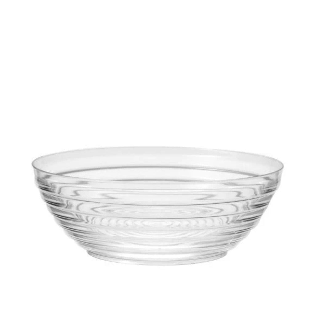 5 Quart 11 inch Large Ringed Serving Bowl Heavyweight Plastic