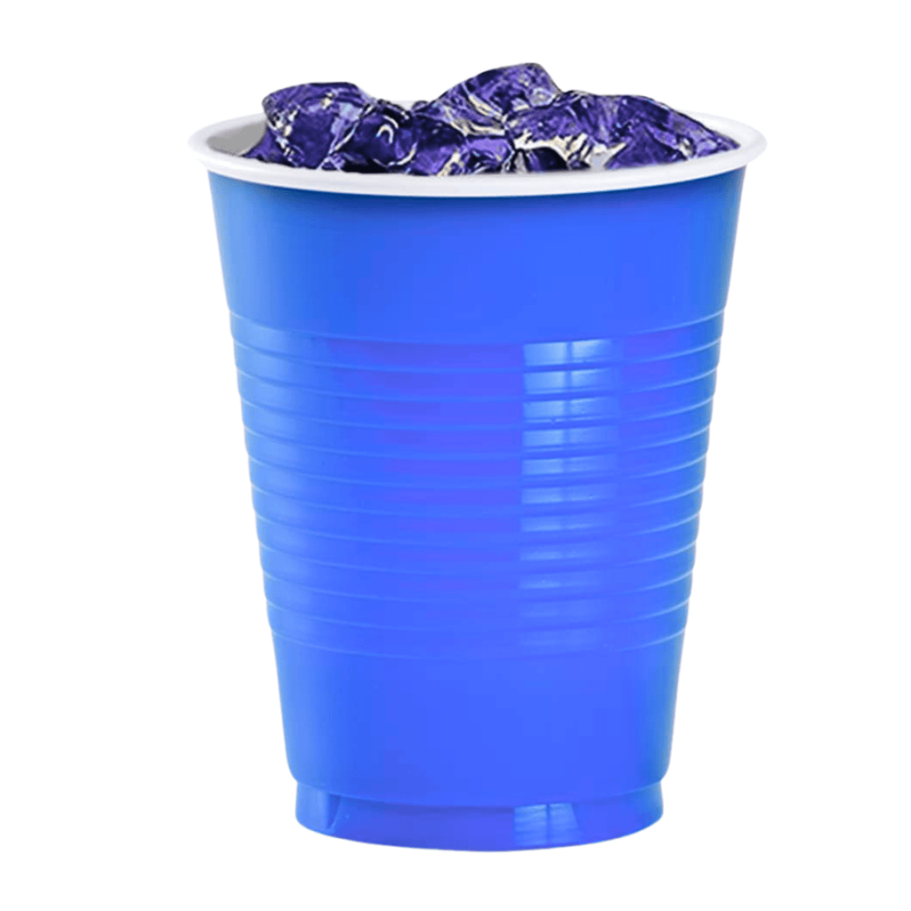 *BUY BULK* 9oz Plastic Cups Blue