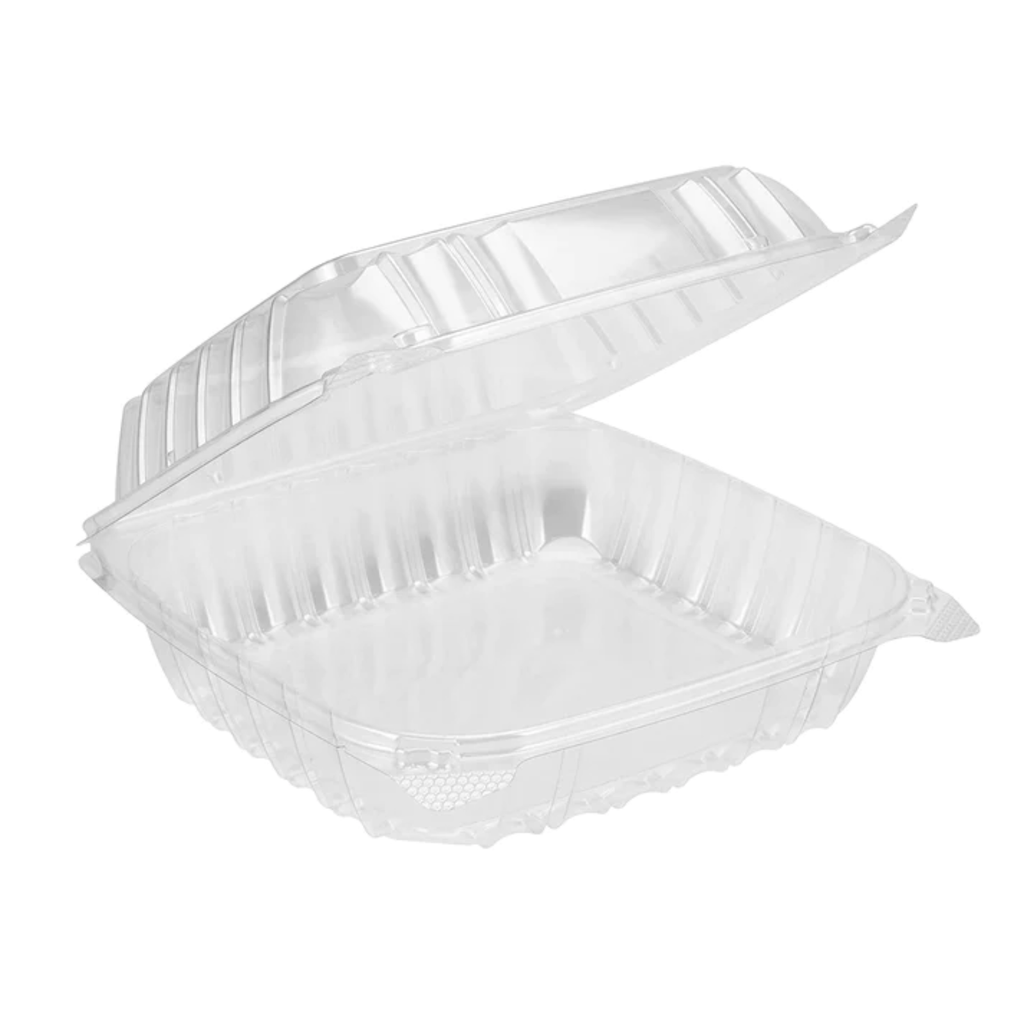 *WHOLESALE* DART Hinged Lid Container Model # C9PST1 Plastic ClearSeal 250 ct/case