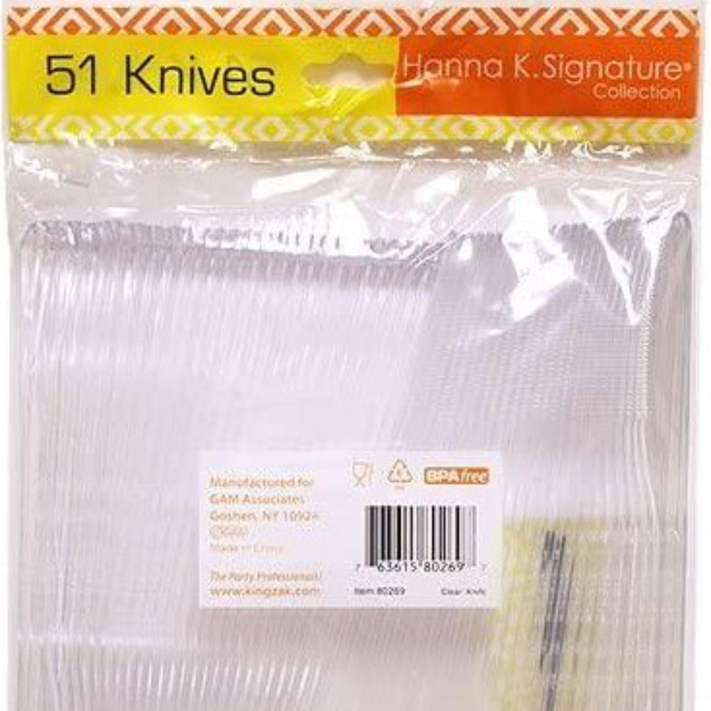 *WHOLESALE*  Knife Heavy weight White Plastic 1224/Case