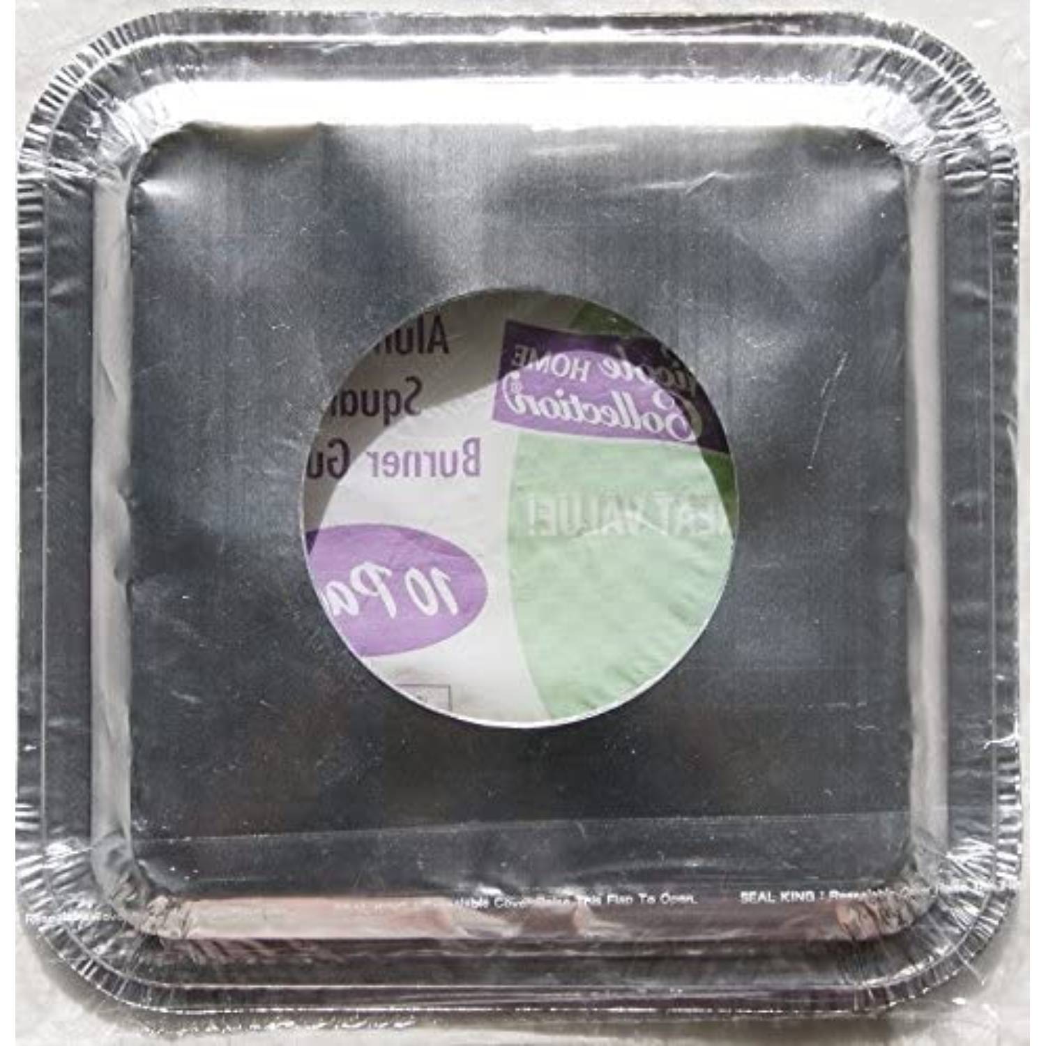 Gas Burner Square Guard 8.5 x 8.5 x .5 Disposable Aluminum