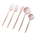 Noble Pearl Pink  Cutlery Set Plastic 40 Pack