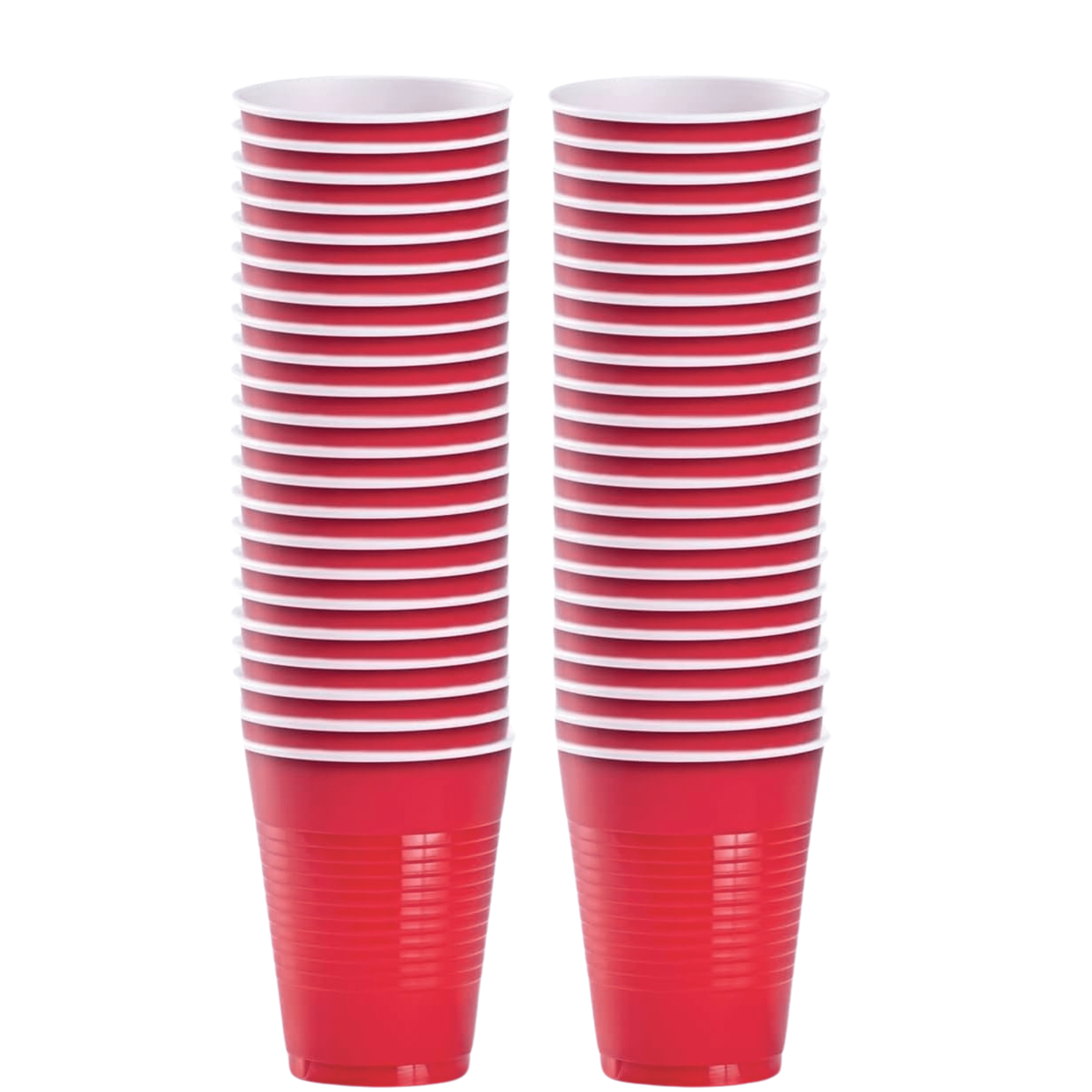 *BUY BULK* 9oz Plastic Cups Red