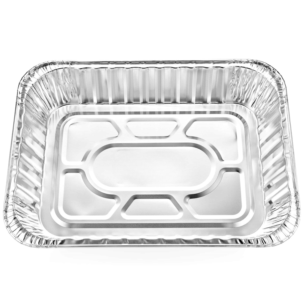 Rectangular Roaster Large 17 X 12.5 X 3.19 in. Aluminum Disposable