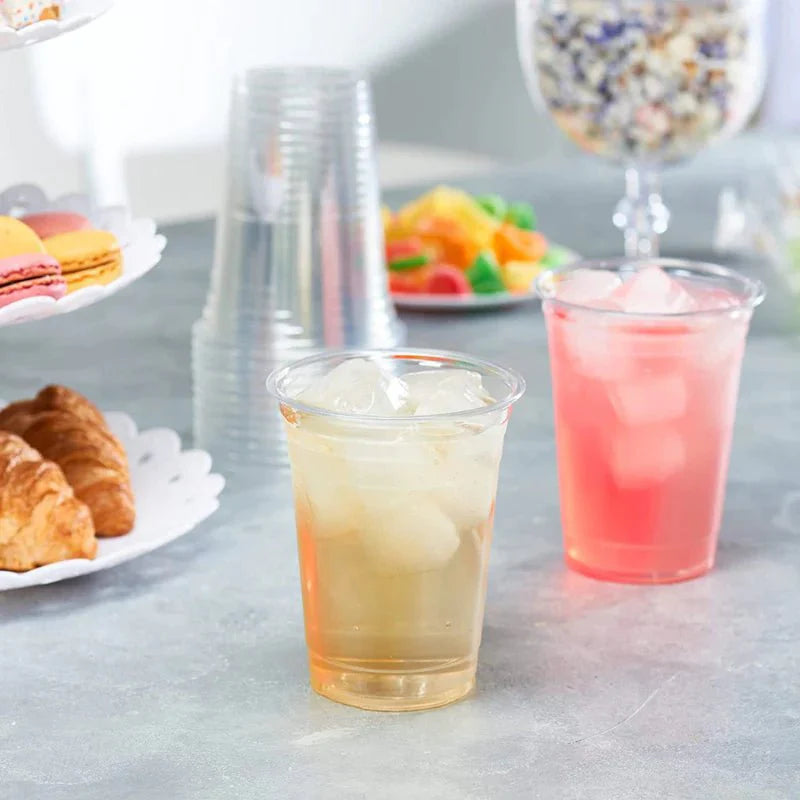 *WHOLESALE* 16oz Plastic Clear PET Cups 1000/Case