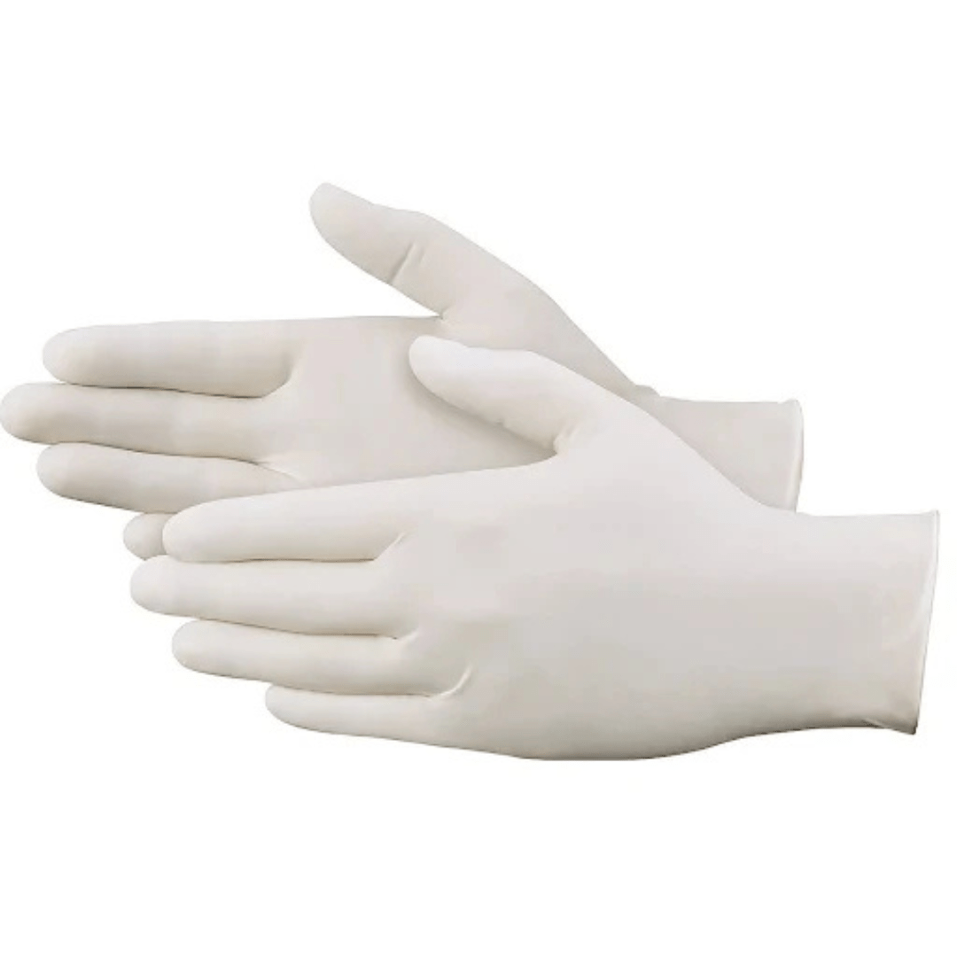 Large Always Handy Latex Gloves Powder-Free, Ambidextrous