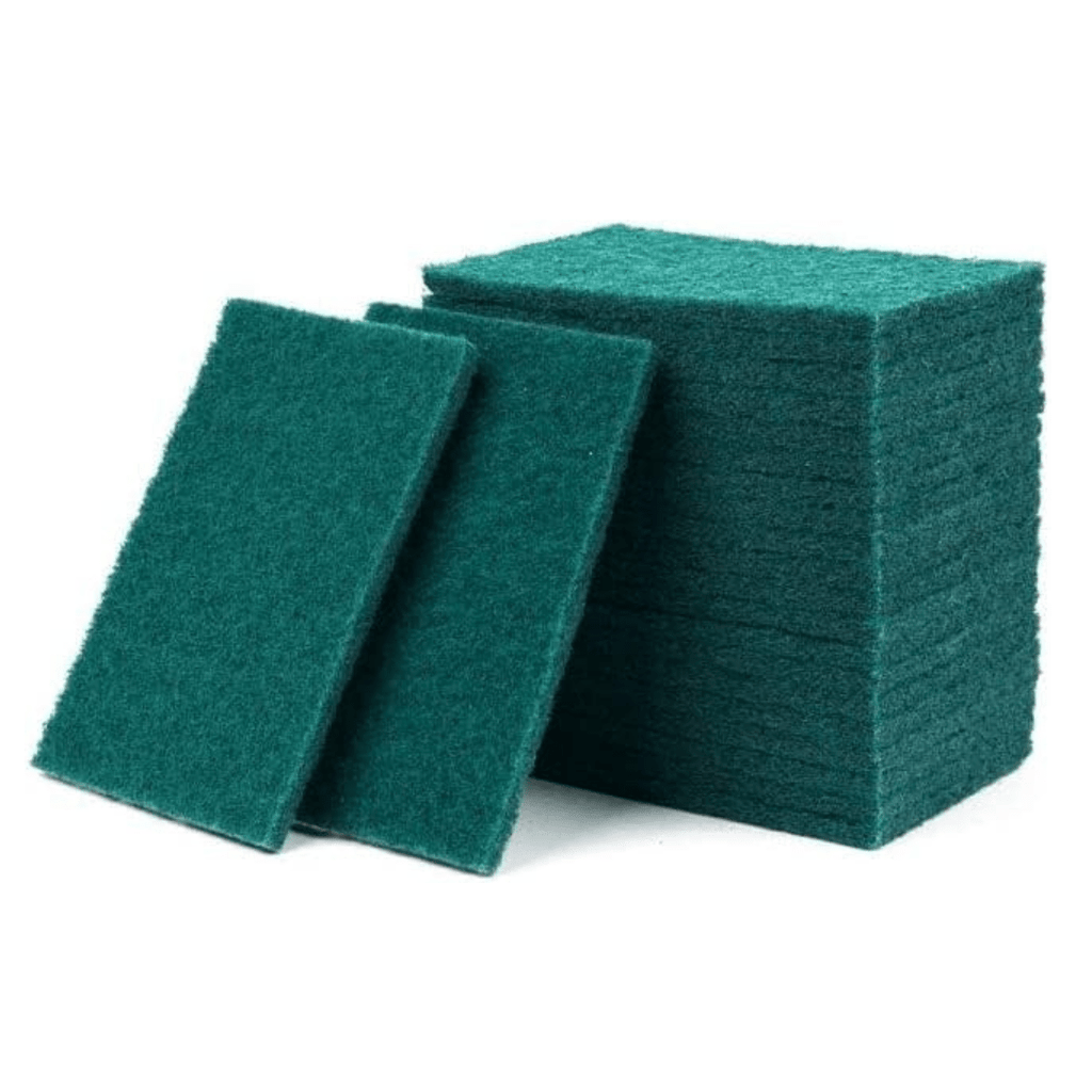 Green Multi Purpose Scrubbers: 7 Peices