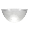 100oz Clear Plastic Pixel Bowl