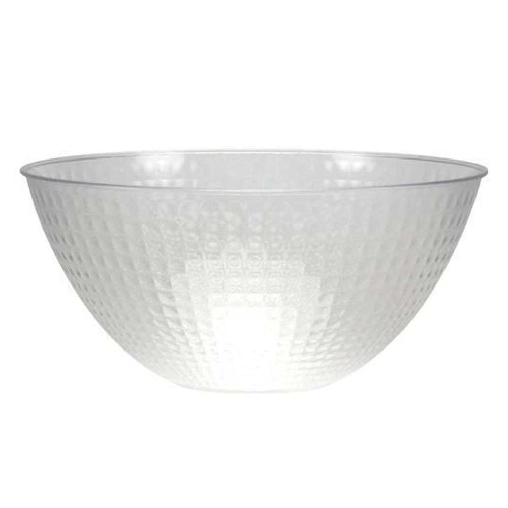 100oz Clear Plastic Pixel Bowl