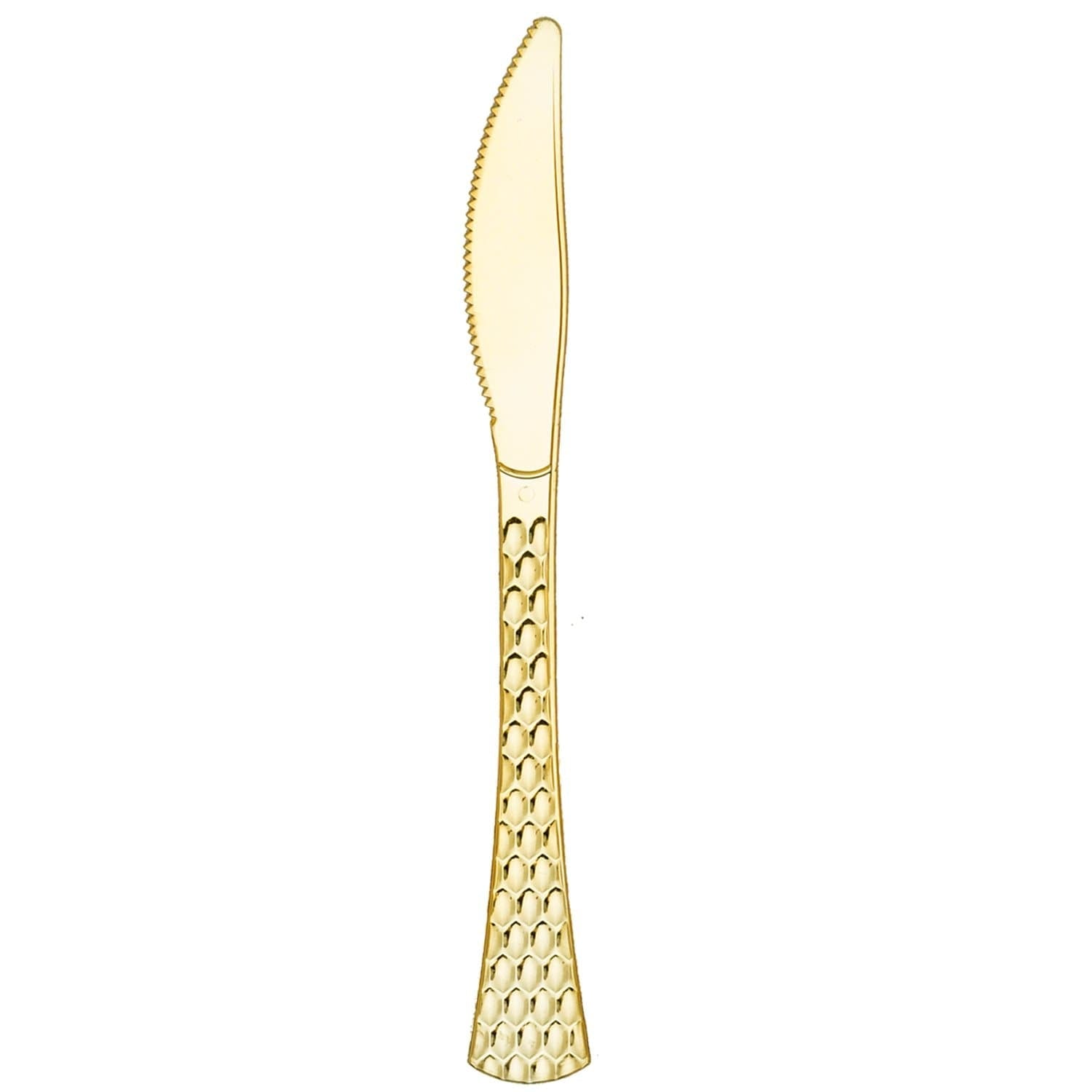 Glamour Knives Gold Heavyweight Disposable Plastic 20 pack