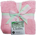 Wash Cloths 12"x12" 100% Cotton Assorted Color 10 Pack
