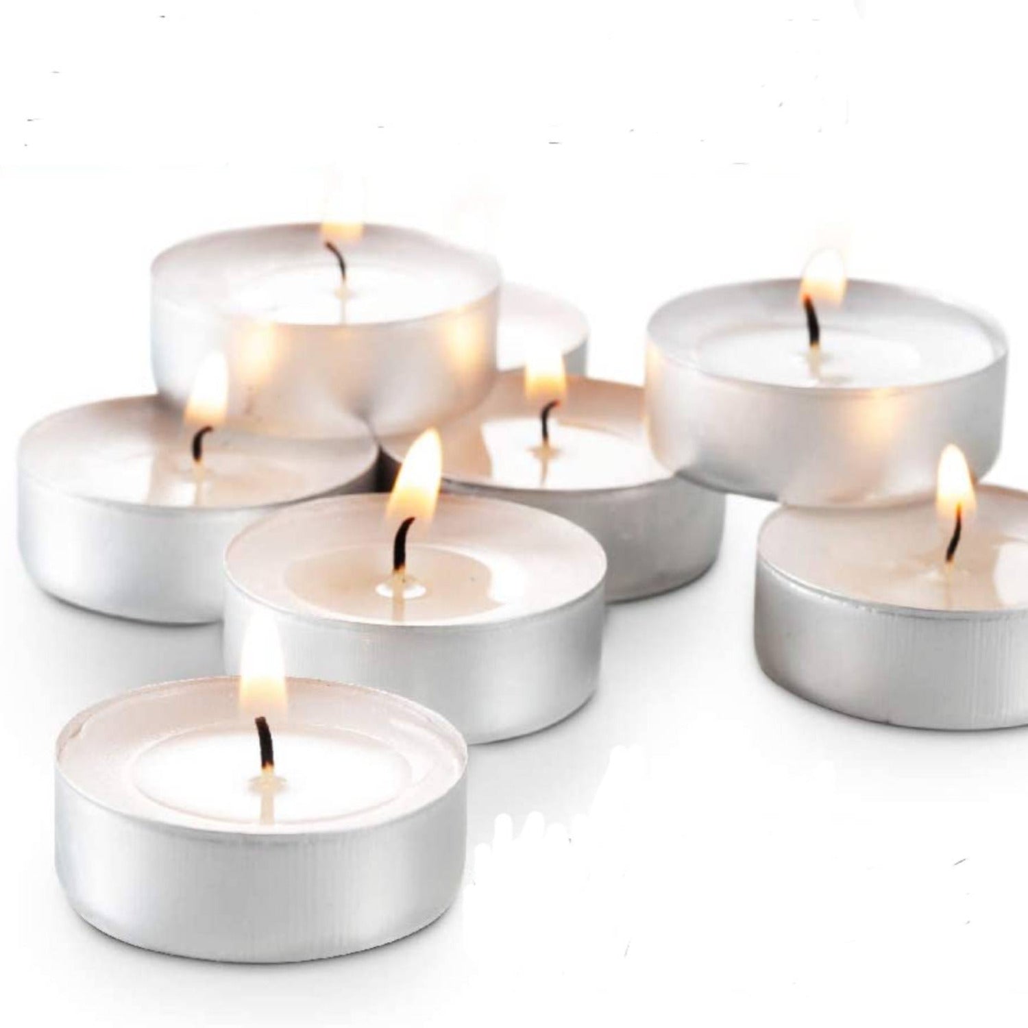 Tealight Candles White Unscented