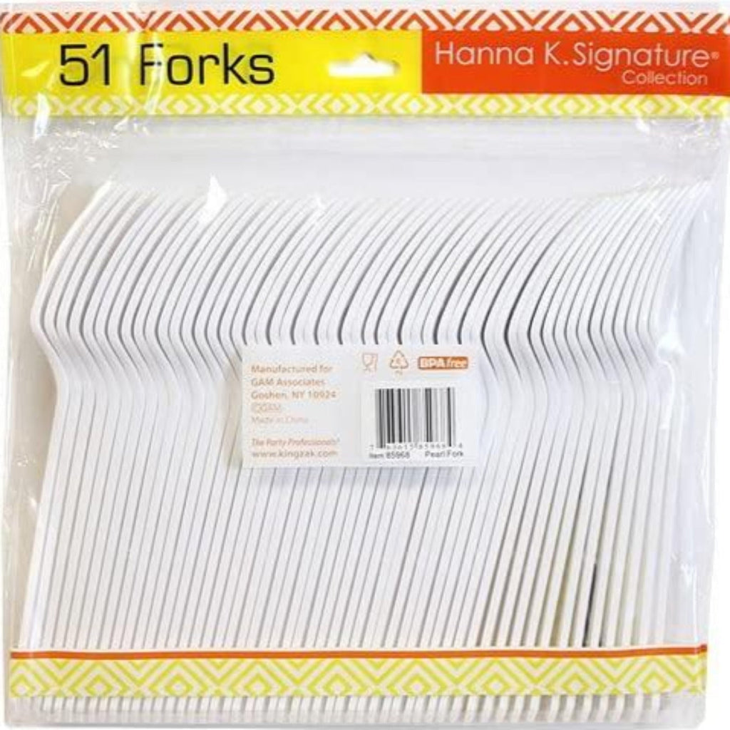 *WHOLESALE* Fork Heavyweight White Plastic 1224/Case