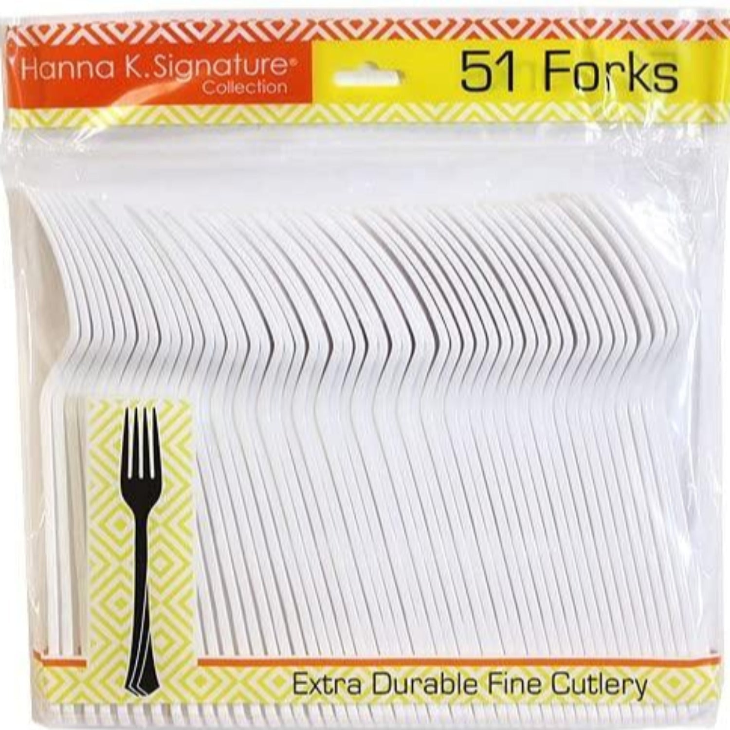 Fork White Heavy weight Plastic