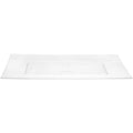 13'' X 6.25'' Rectangular Condiment Clear Tray Plastic