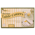 66"X160" Clear Ultra Heavy Duty Plastic Table Cover