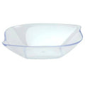 Mini Plastic Flourish Dish Clear 12 Pack