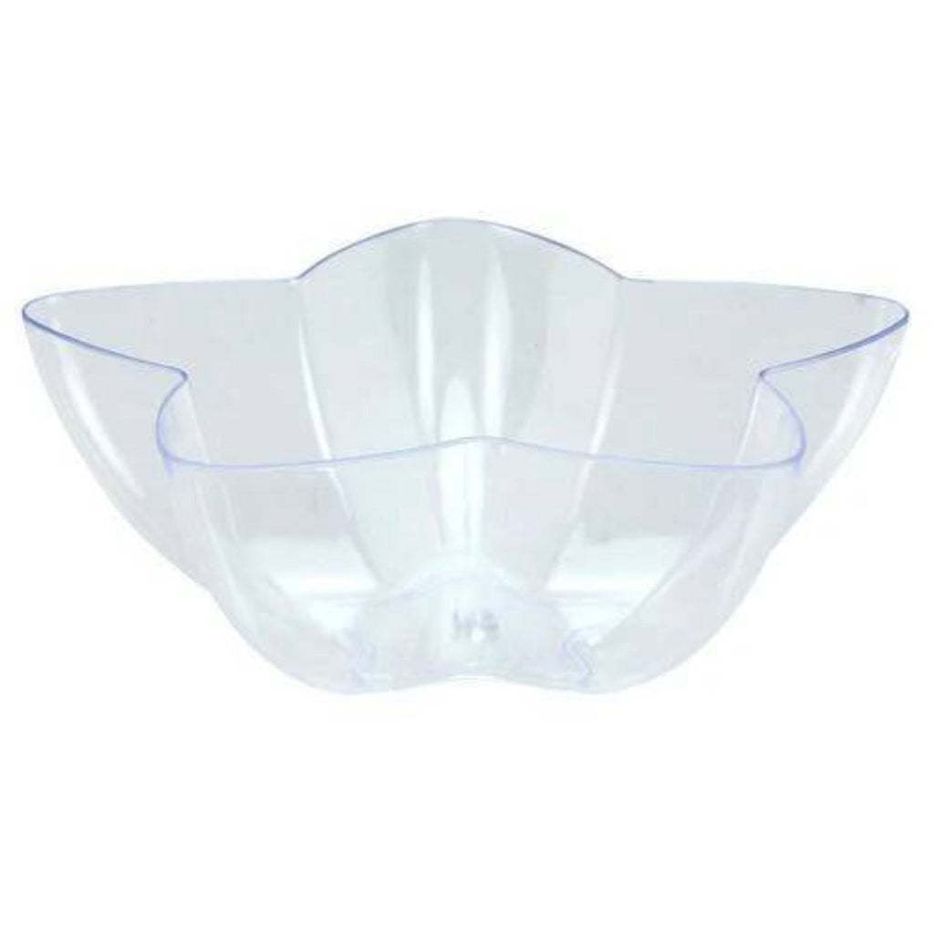 3oz Clear Mini Plastic Star Dish