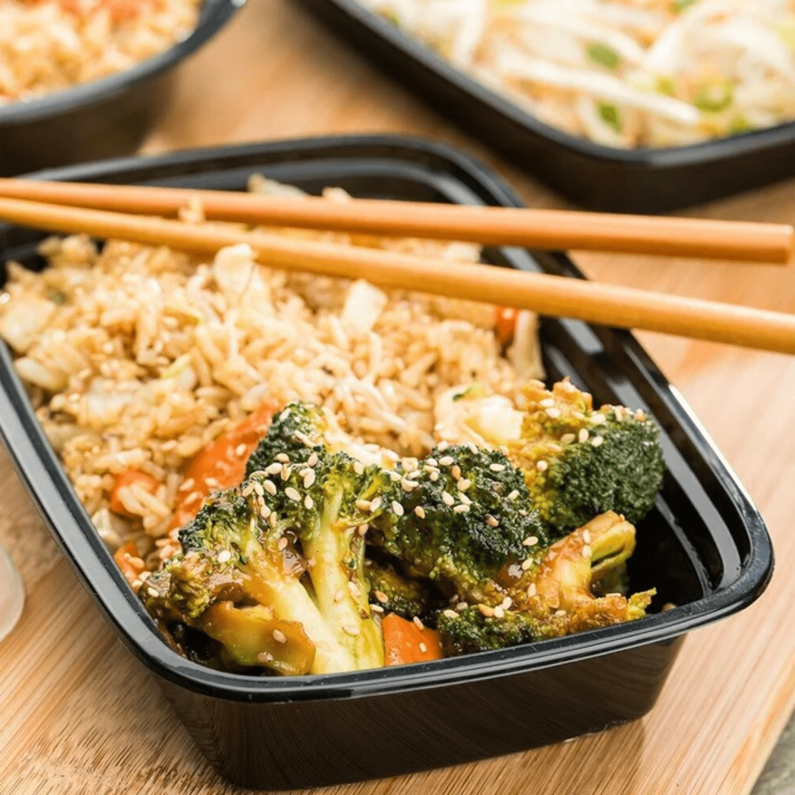 *BUY BULK* 16oz Rectangular Meal Prep / Bento Box Containers with Lids Plastic