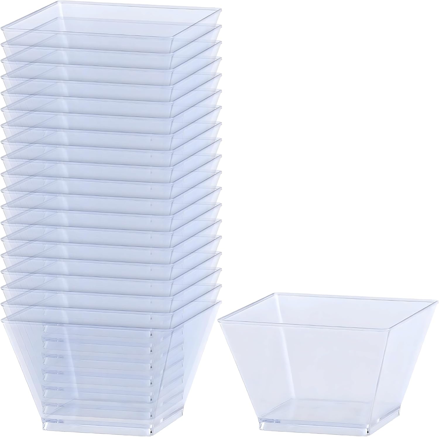 8oz Condiment Bowl Clear Plastic