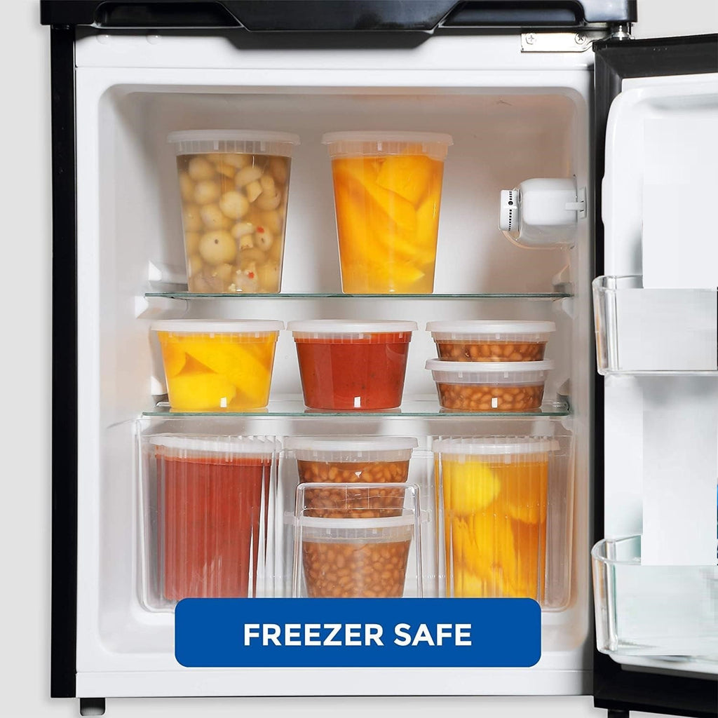 32oz Deli Container with Lids Heavyweight  Plastic