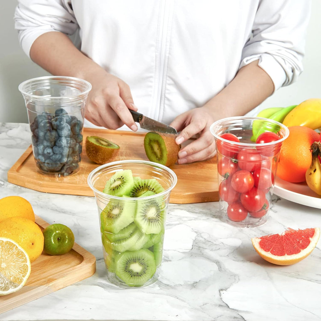 9oz Transparent Plastic Cup