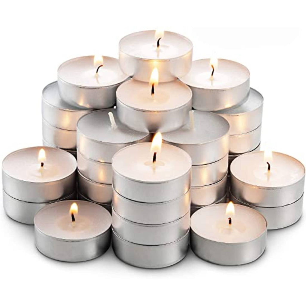 Tealight Candles White Unscented