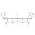 Full Size Metal Wire Chafing Rack Buffet Stand for Disposable Aluminum Pans