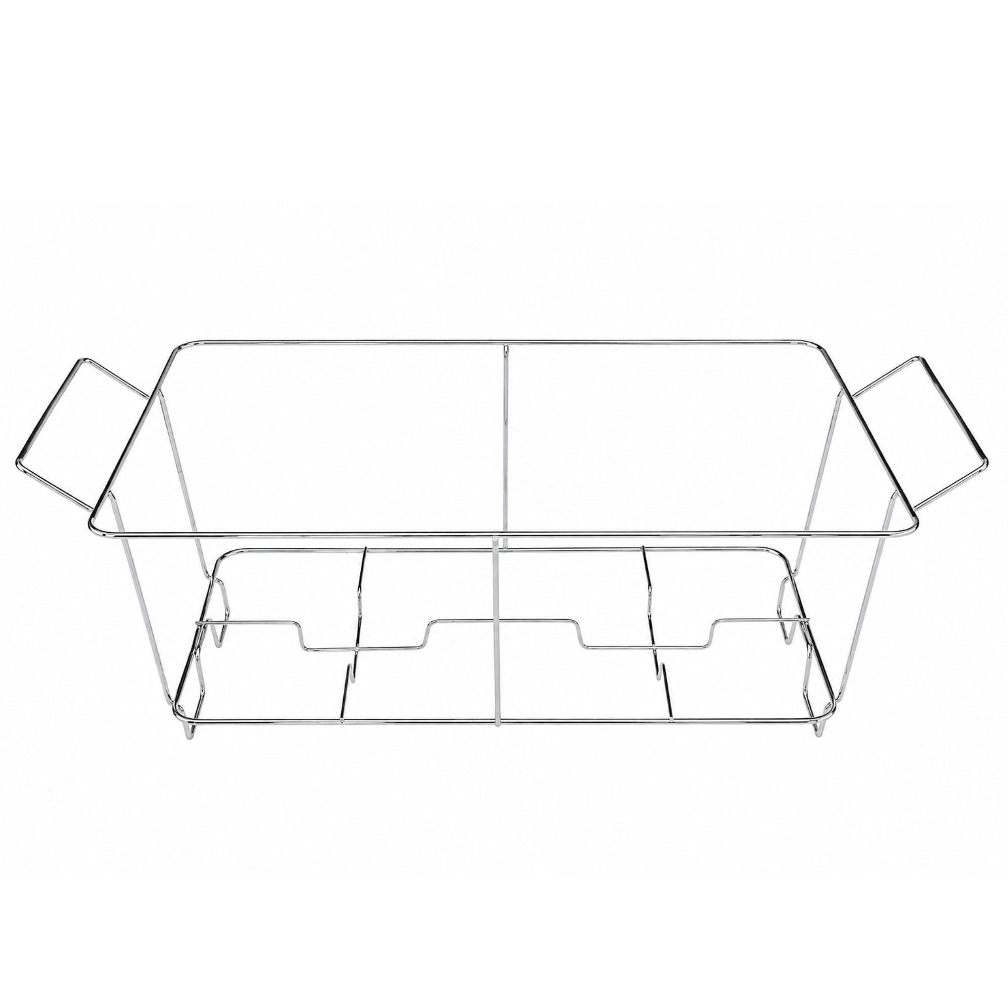 Full Size Metal Wire Chafing Rack Buffet Stand for Disposable Aluminum Pans