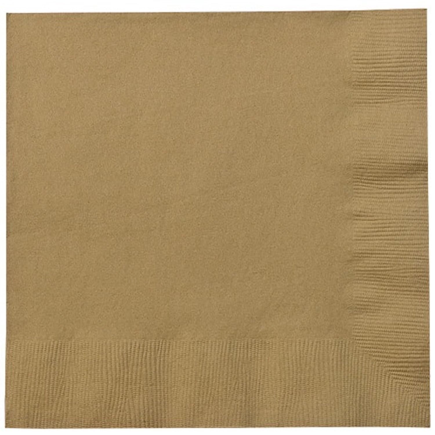 Gold Lunch Napkins