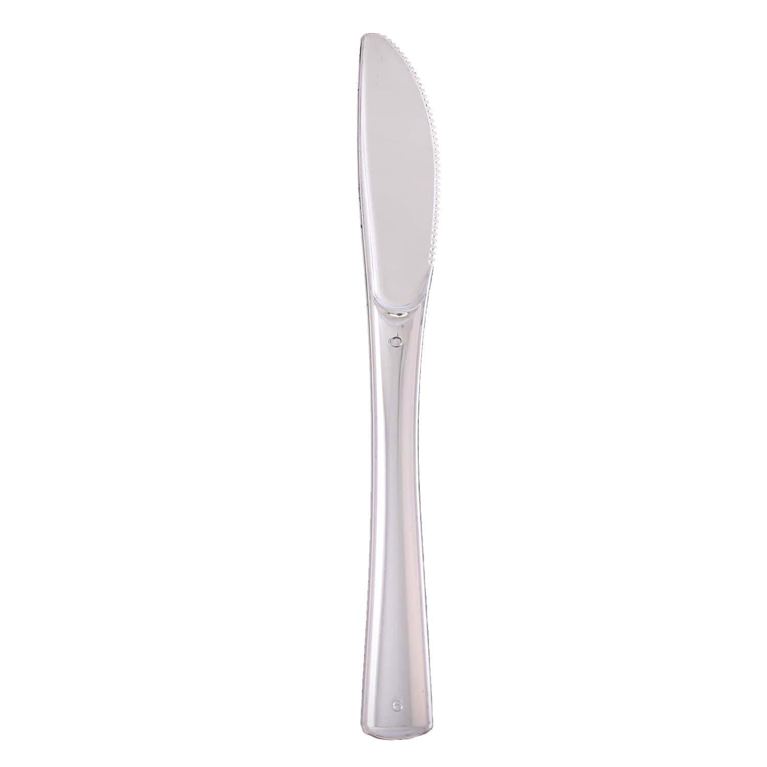 Dynasty Plastic Silver Knives