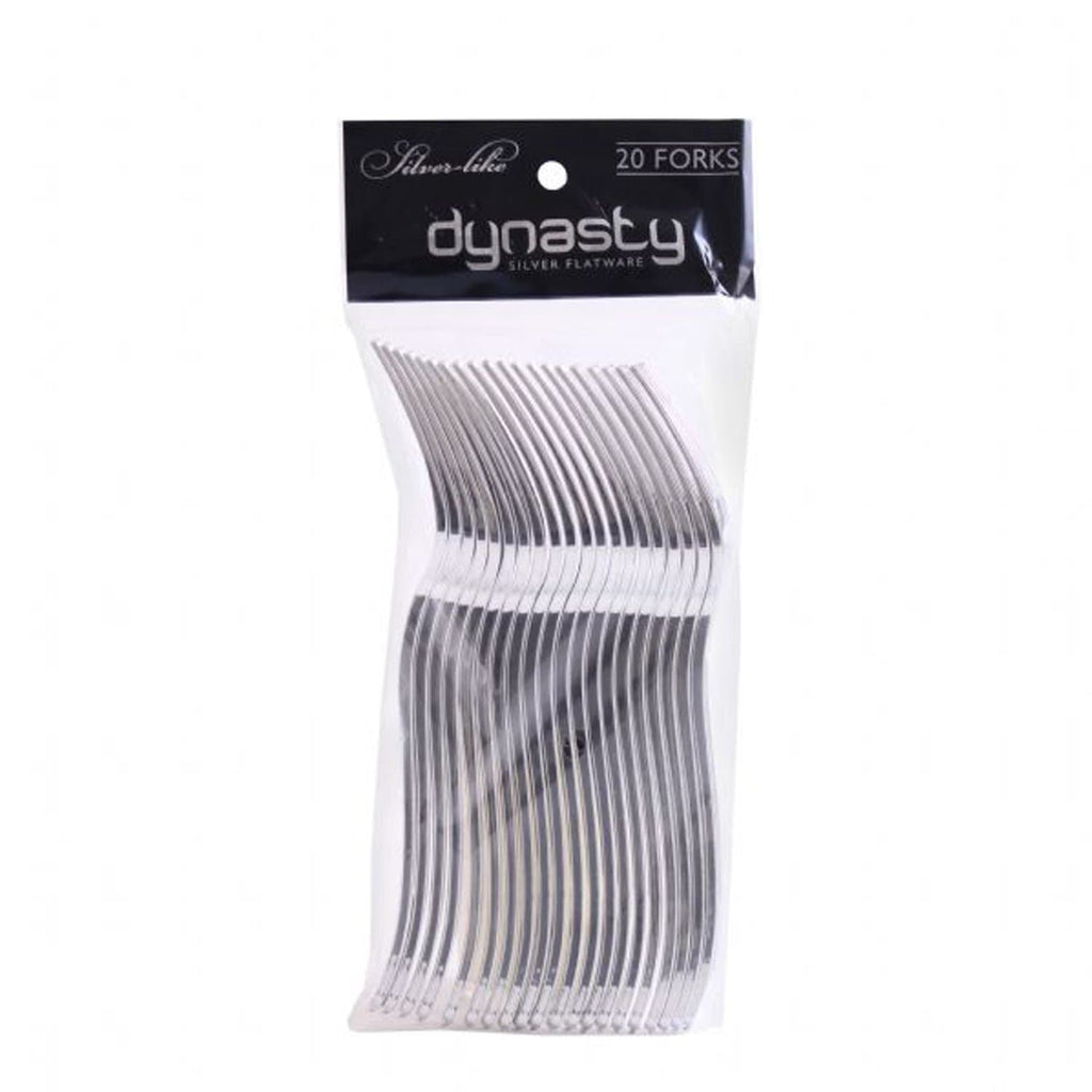 Dynasty Plastic Silver Forks