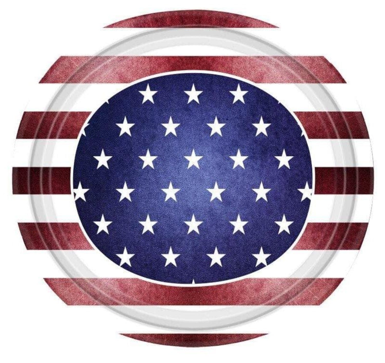 Lunch Napkin Premium Paper American Flag Pattern 40 Pack