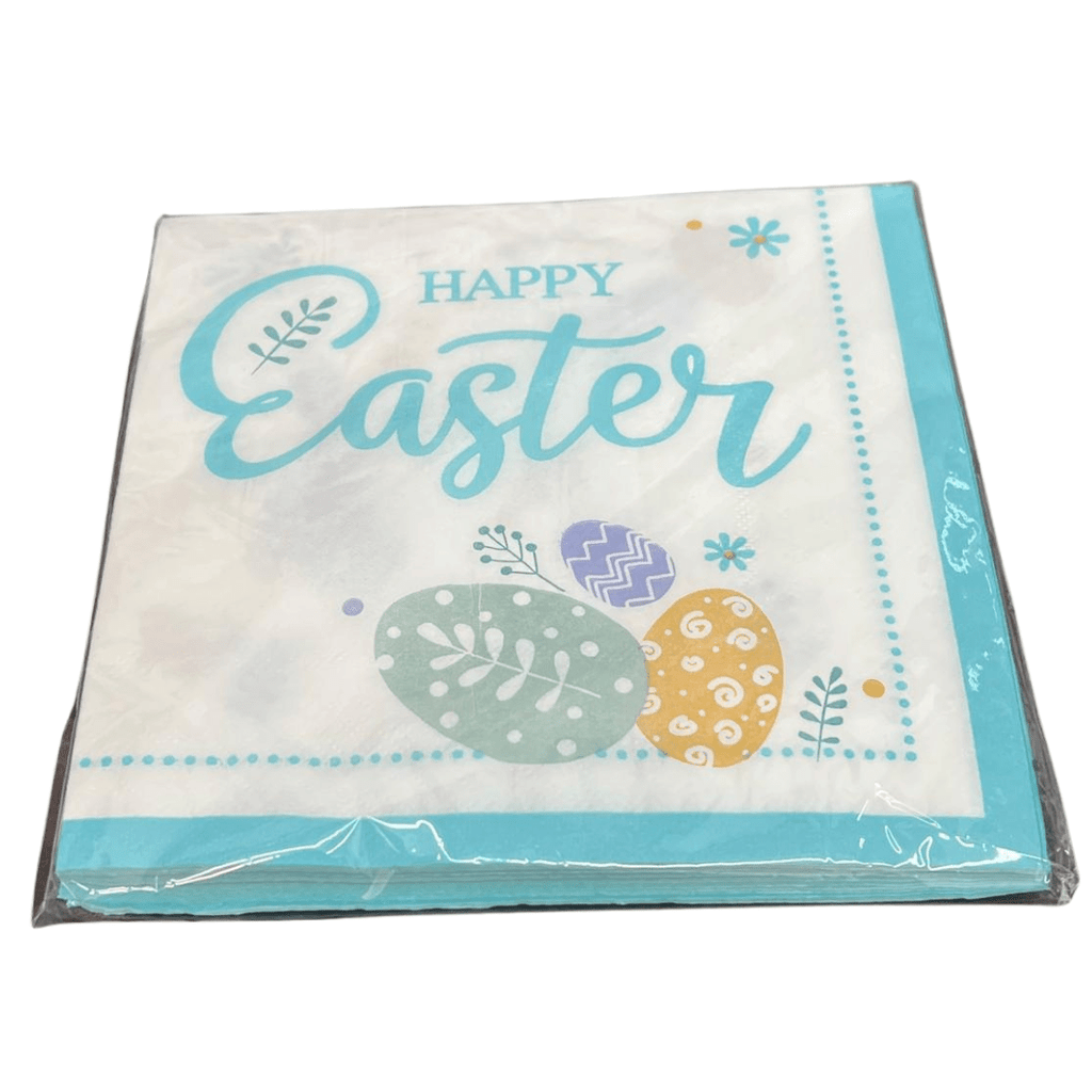 Lunch Napkin Easter 16 Pack | Multicolor Design
