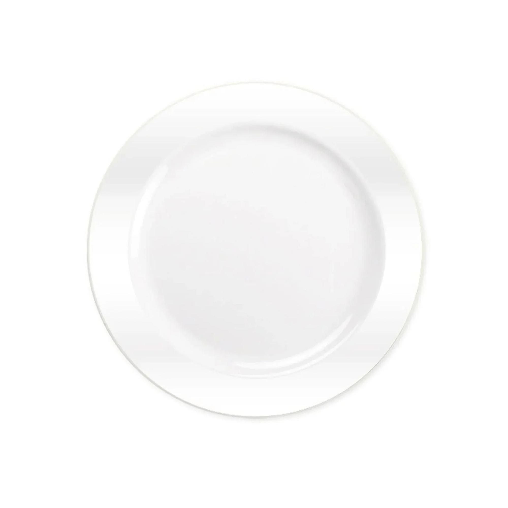 *JUMBO PACK* 7.25" Salad Plate White Magnificence Heavy weight Plastic