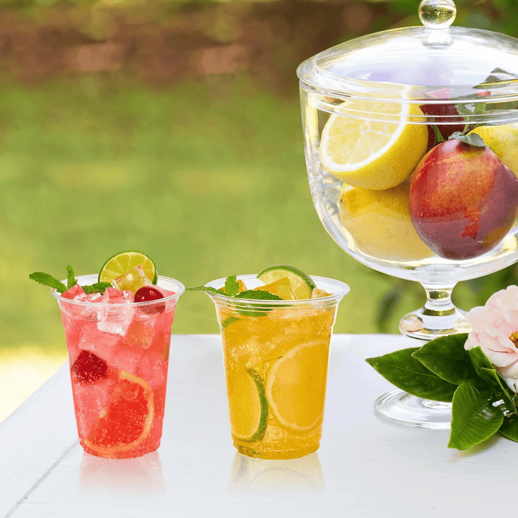 12oz Plastic Clear PET Cups, for All Kinds of Beverages