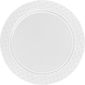 Diamond Design Plastic Charger Clear 13" 2 Pack
