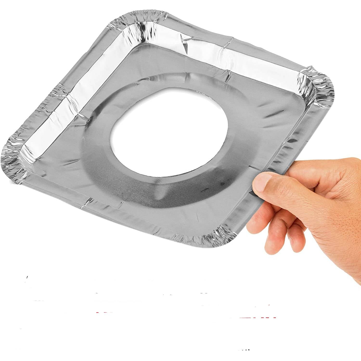 Gas Burner Square Guard 8.5 x 8.5 x .5 Disposable Aluminum