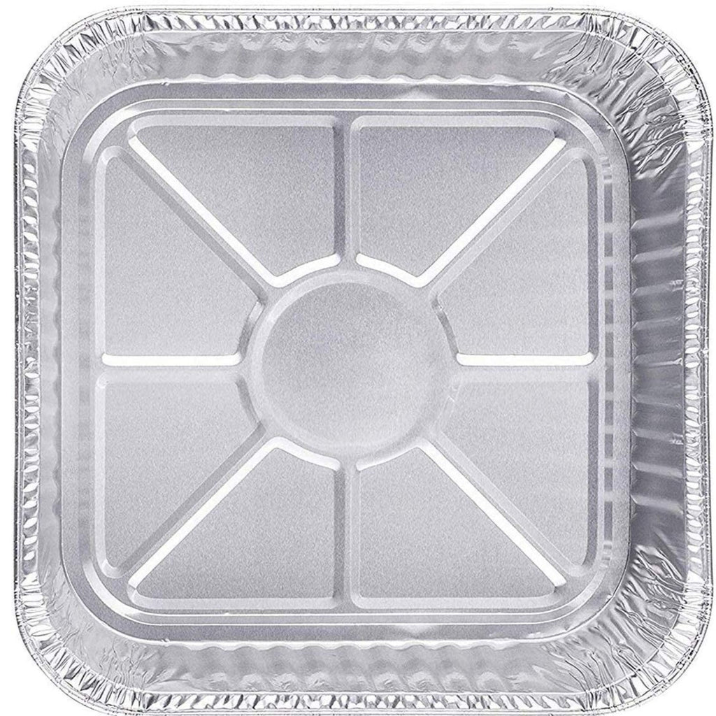 8" Square DEEP Cake Baking Pan Disposable Aluminum