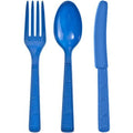 Blue Cutlery Combo Plastic Disposable